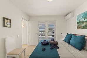 2 bedrooms, iron/ironing board, free WiFi, bed sheets - Villa Chuchubi in Coral Estate: 2 Bedroom Oceanview Retreat with Private Garden (rif st marie)