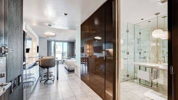 In-room safe, blackout curtains, iron/ironing board, free WiFi