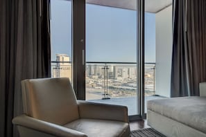 Deluxe-studiosviitti, kaupunkinäköala | Sisätilat