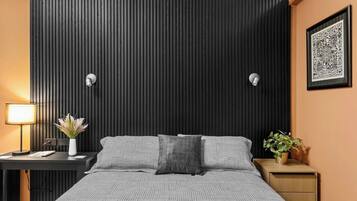 Una scrivania, ferro/asse da stiro, Wi-Fi, lenzuola