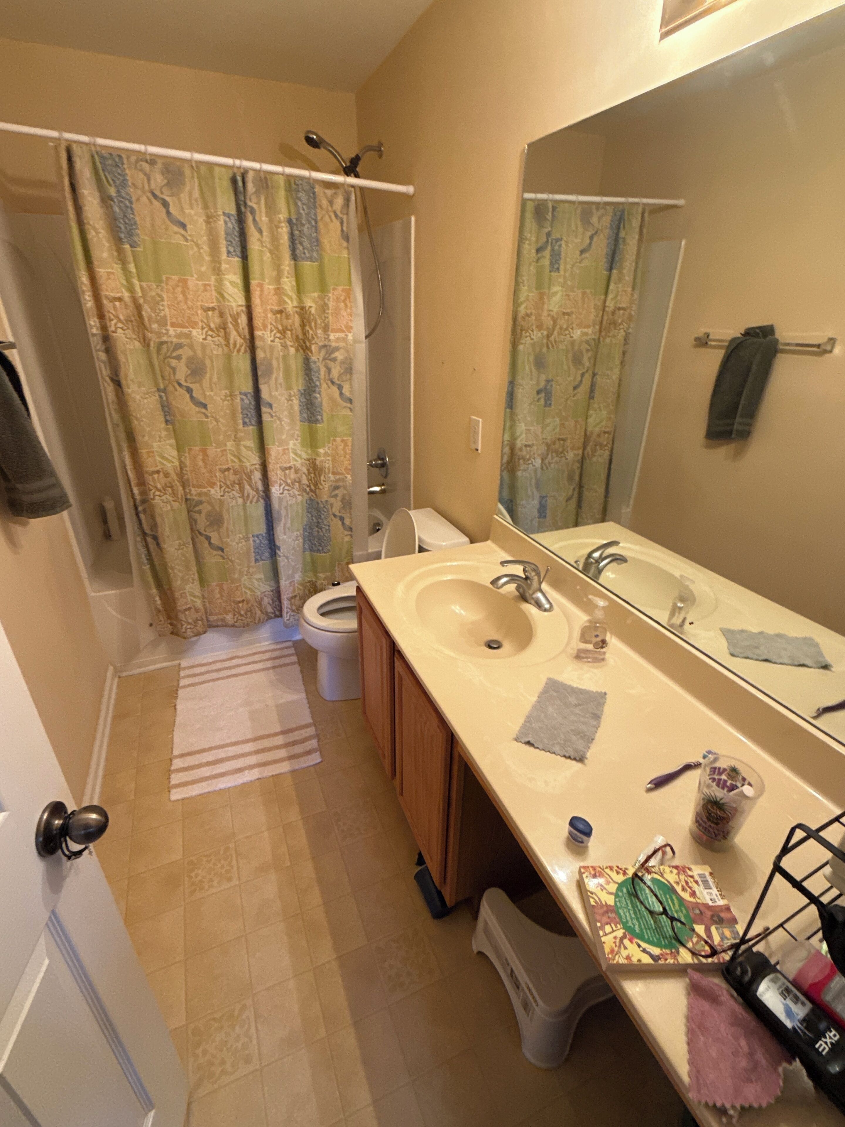 Asciugacapelli, bidet, asciugamani, sapone