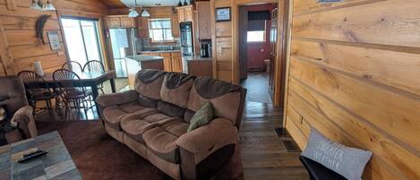 Télévision, cheminée