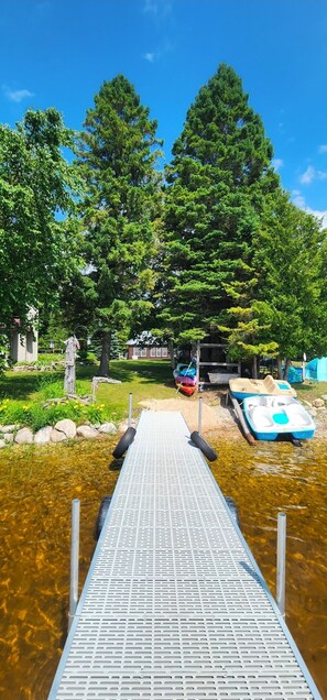 Property grounds - Lakefront Cabin on Paradise Lake (Levering)