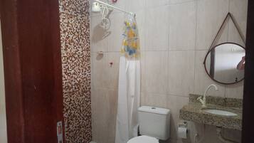 Douche, papier toilette