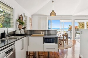 Fridge, microwave, oven, dishwasher - Miss Beachy – Stunning Beachfront Home, Pet Friendly, Amazing Views (Sapphire Beach)