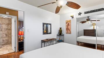 Condo, 1 King Bed with Sofa bed, Lanai, Pool View (Kalama Terrace P-307) | 1 bedroom, individually decorated, individually furnished