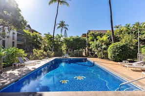 Pool - Kalama Terrace P-307 - 3rd-floor Walkup, 7 min Walk to Charley Young Beach, AC! (Kihei)