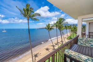 Apartment, 1 King-Bett, Veranda, Meerblick (Kihei Beach Condominiums 606) | Unterkunftsgelände