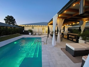 Piscine chauffée