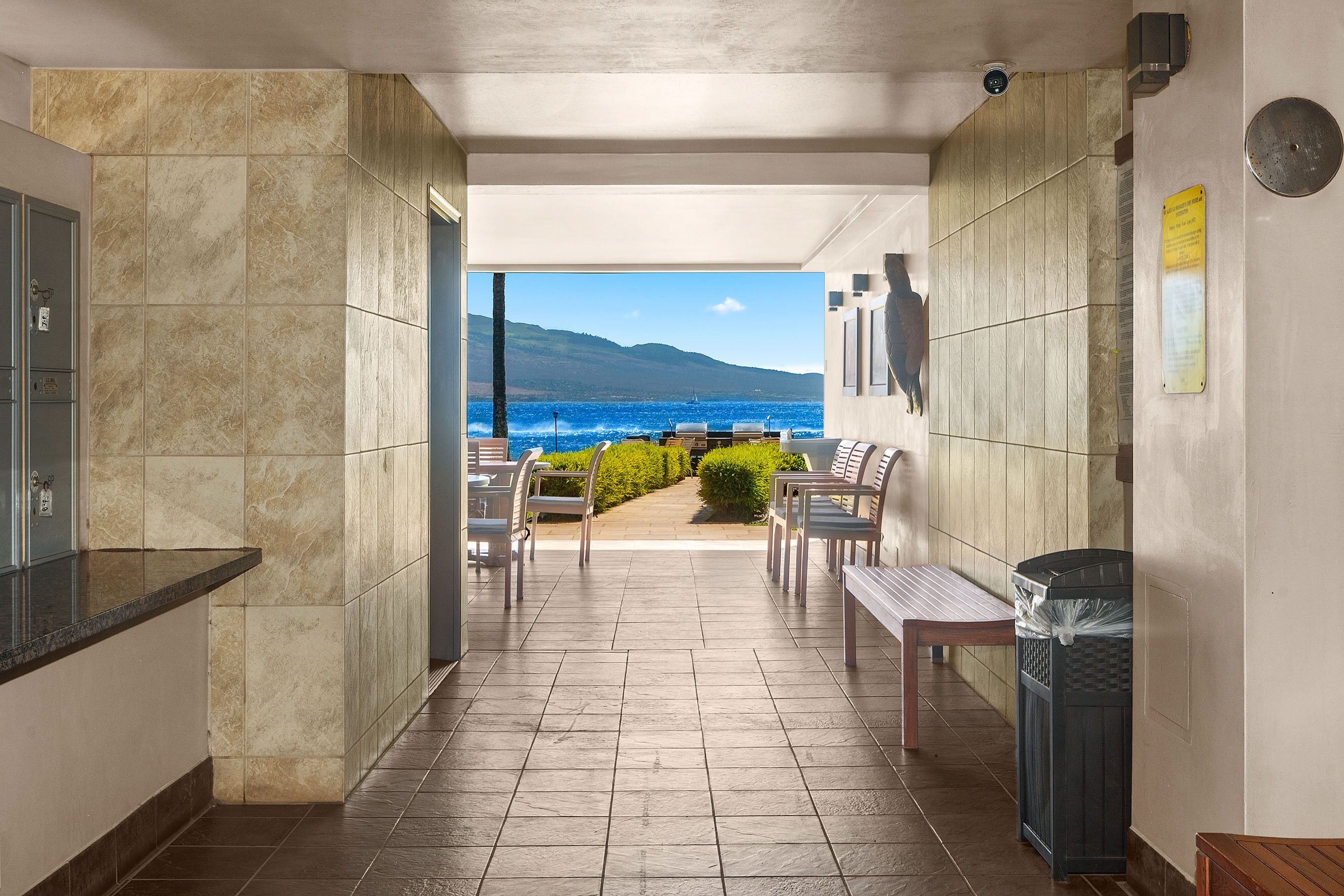 Condo, 1 grand lit et 1 canapé-lit, lanai, vue sur l’océan (Maalaea Kai 311) | Terrasse/patio