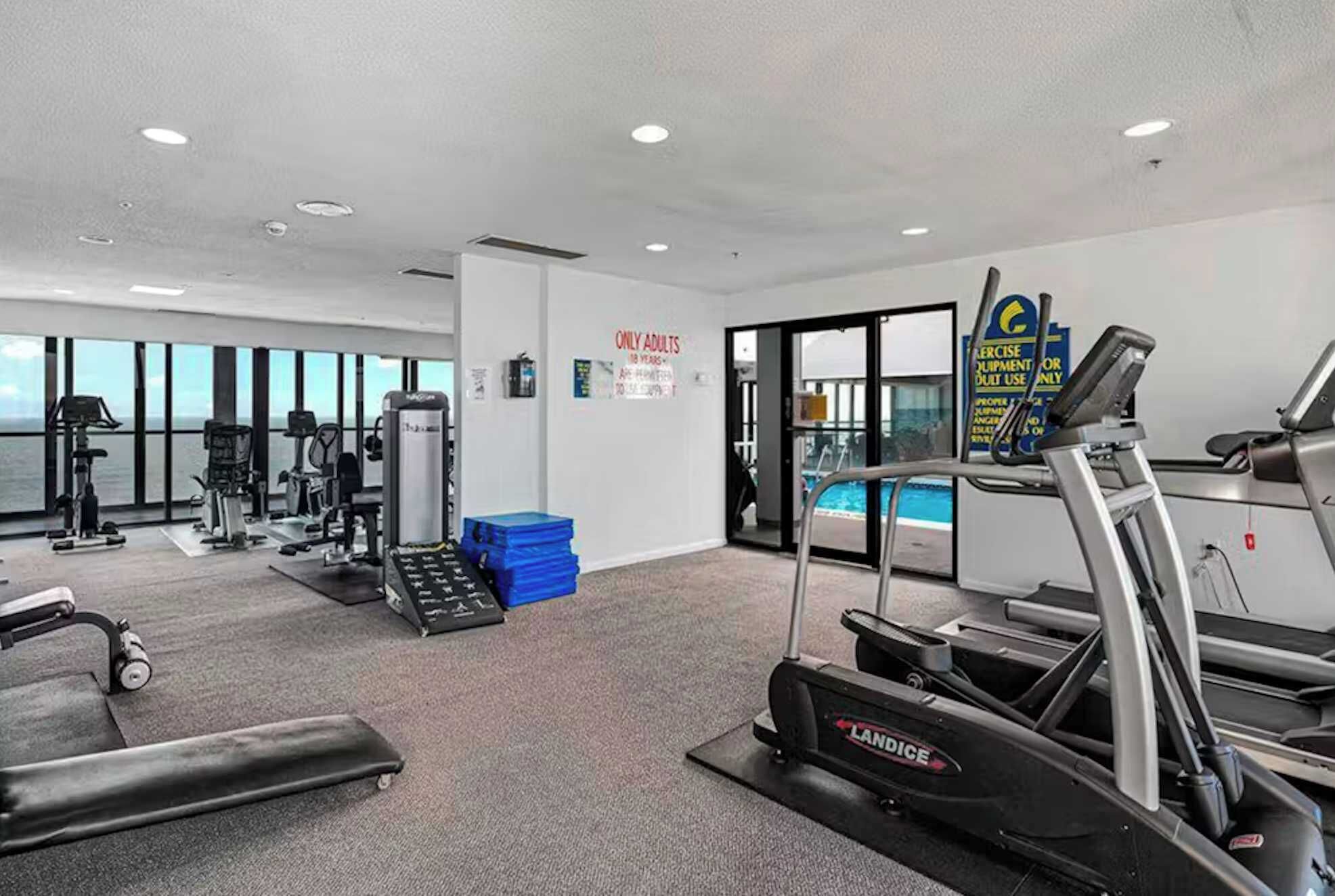 Fitnessbereich