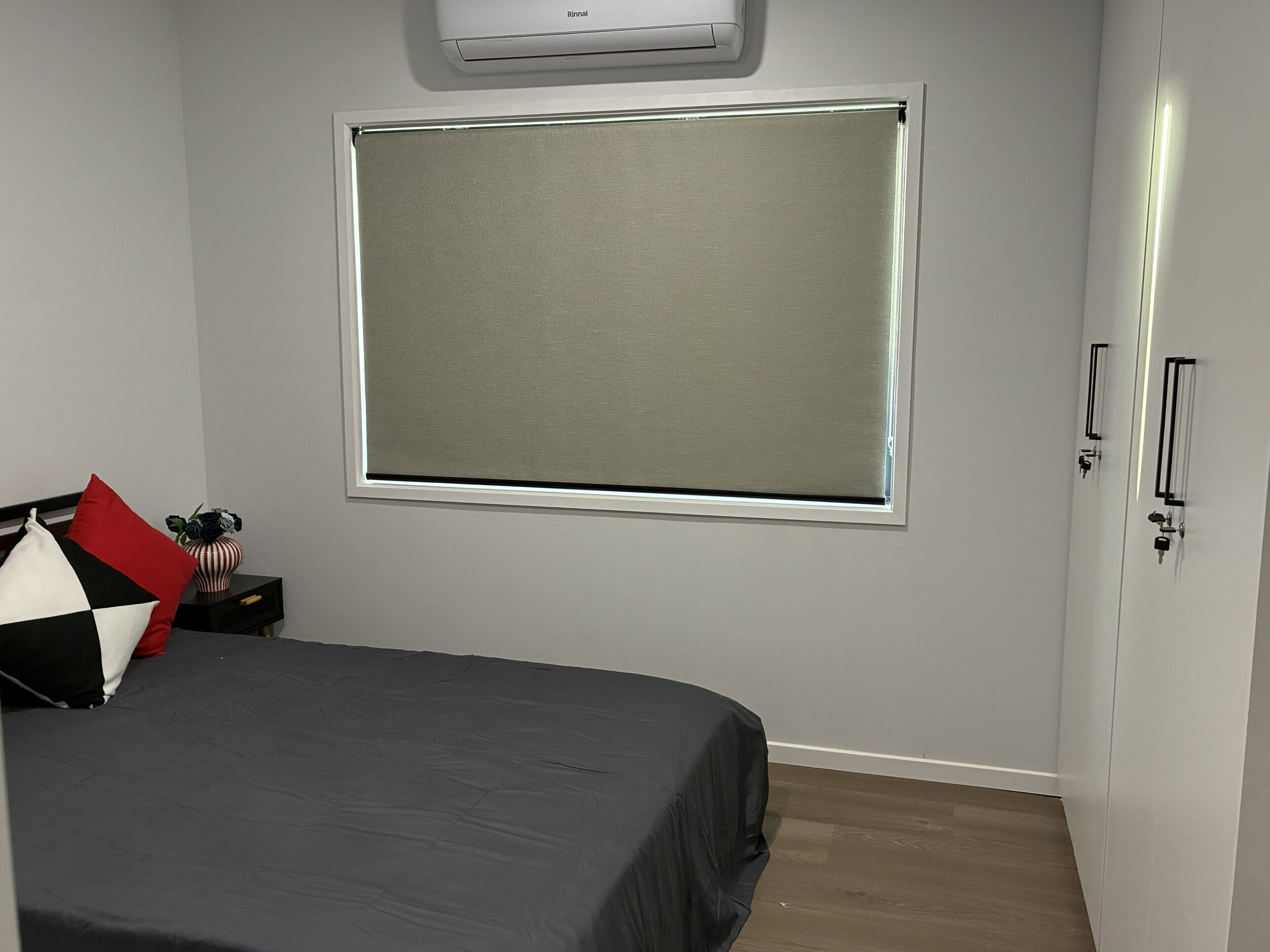 1 bedroom, iron/ironing board, Internet, bed sheets