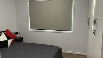 1 bedroom, iron/ironing board, Internet, bed sheets