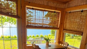Interior - Lakefront Cozy Cabin with Amazing Sunsets and Woodland Trails close to Mackinaw (Levering)