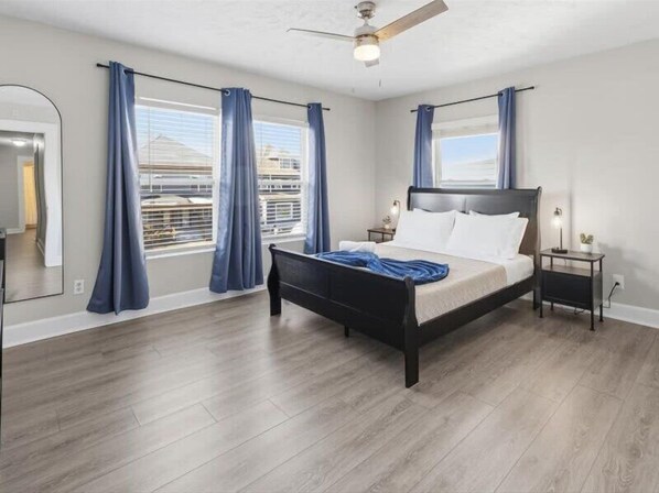 Iron/ironing board, WiFi, bed sheets