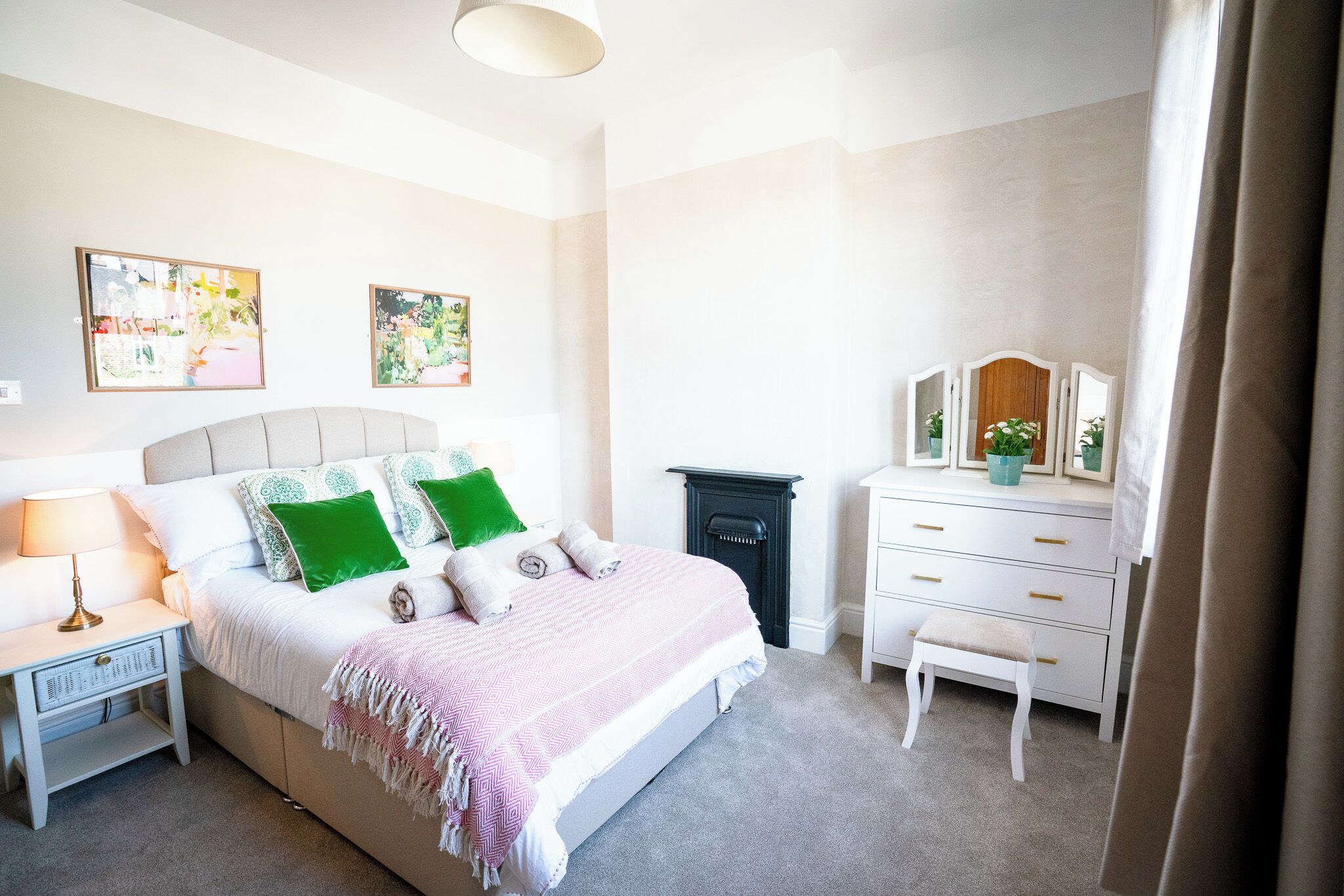 3 bedrooms, iron/ironing board, travel cot, free WiFi