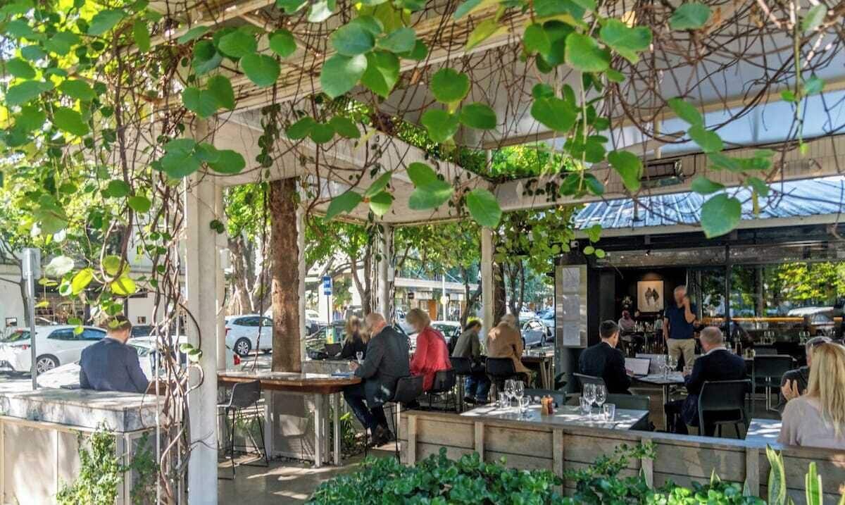 Restaurante al aire libre