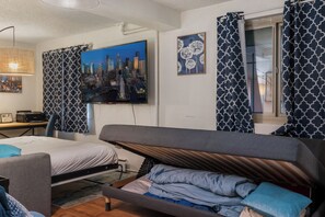 1 Schlafzimmer, Bügeleisen/Bügelbrett, Internetzugang, Bettwäsche