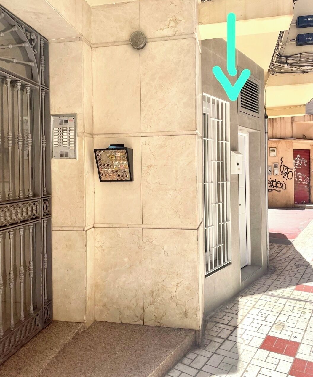 Détail de l’extérieur