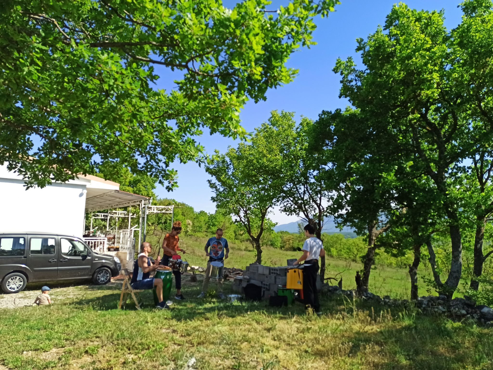 Enceinte de l’hébergement