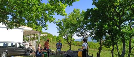 Enceinte de lâhĂ©bergement