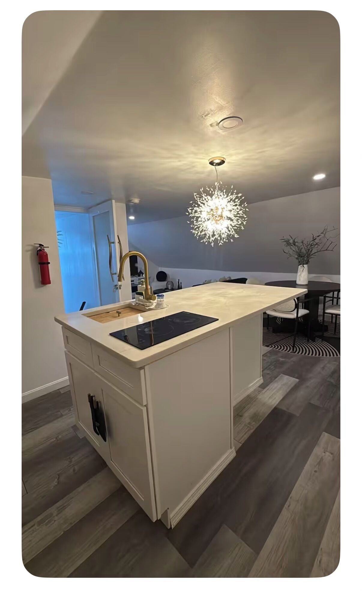 Mikrobølgeovn, ovn og kokeplater