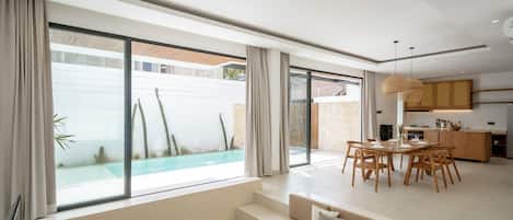 Deluxe Villa, 3 Bedrooms, Private Pool, Pool View | View from room