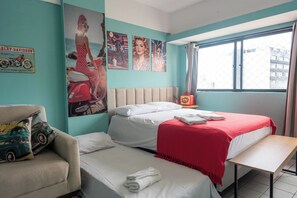 Accès au Wi-Fi (inclus), literie fournie