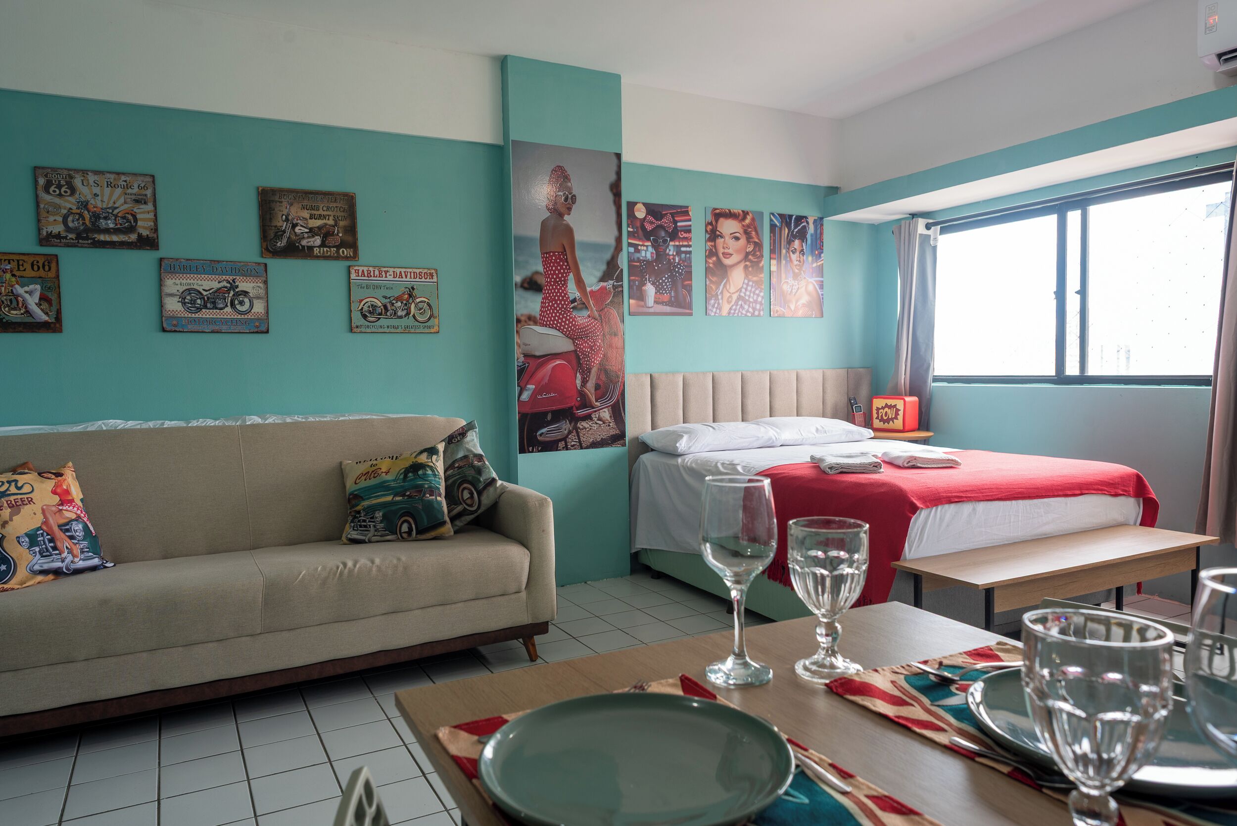 Kostenloses WLAN, Bettwäsche