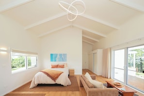 Rise Haven - Premium House, 4 Bedrooms, Kitchen, Partial Ocean View | Desk, laptop workspace, blackout curtains, iron/ironing board - Rise Haven  (Norfolk Island)