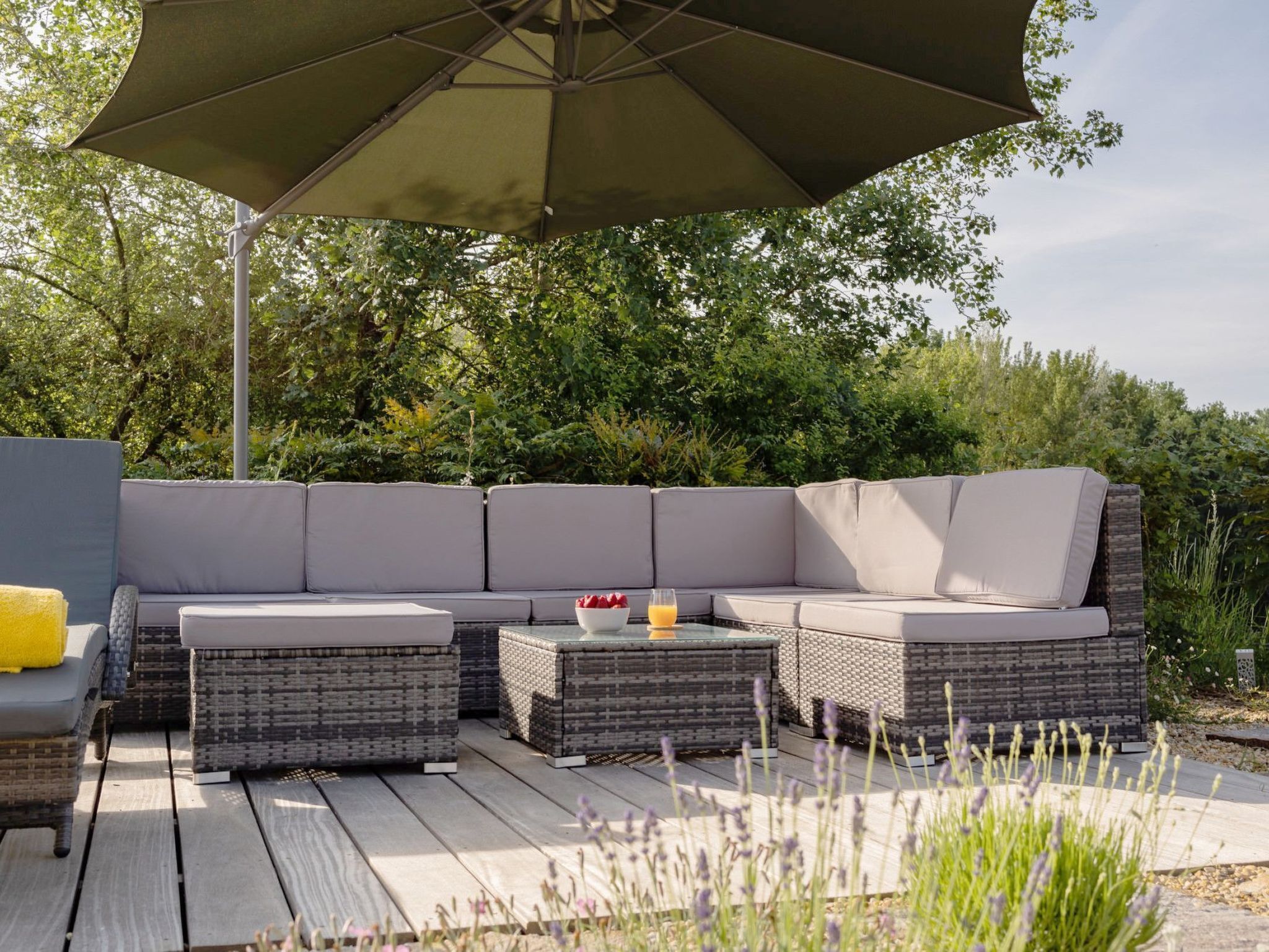 Overnattingsstedets uteområder