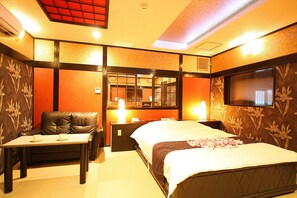 Double Room | Free WiFi - Hotel Yumekaido (Okayama)