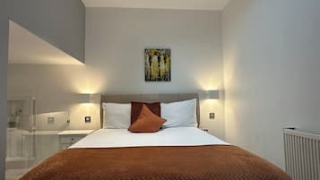 Comfort studio | Verduisterende gordijnen, een strijkplank/strijkijzer, gratis wifi