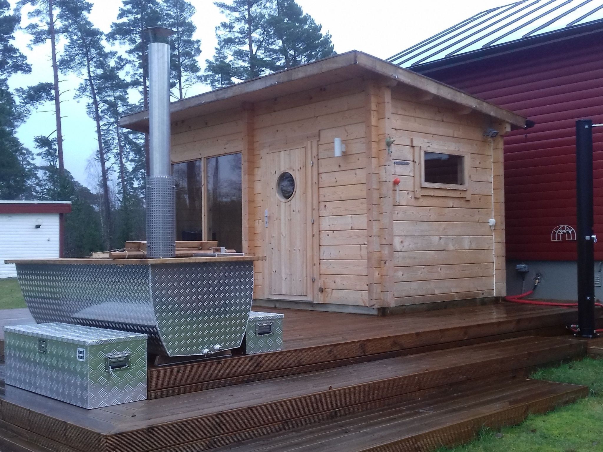 Overnattingsstedets uteområder