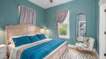 1 chambre, fer et planche Ă repasser, Wi-Fi, draps fournis