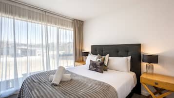 2 slaapkamers, een strijkplank/strijkijzer, wifi, beddengoed