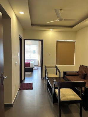 Living area - Jagannath Puri Beach Stay (Brahmagiri)