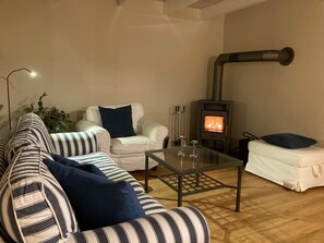 Chimenea y reproductor de DVD 