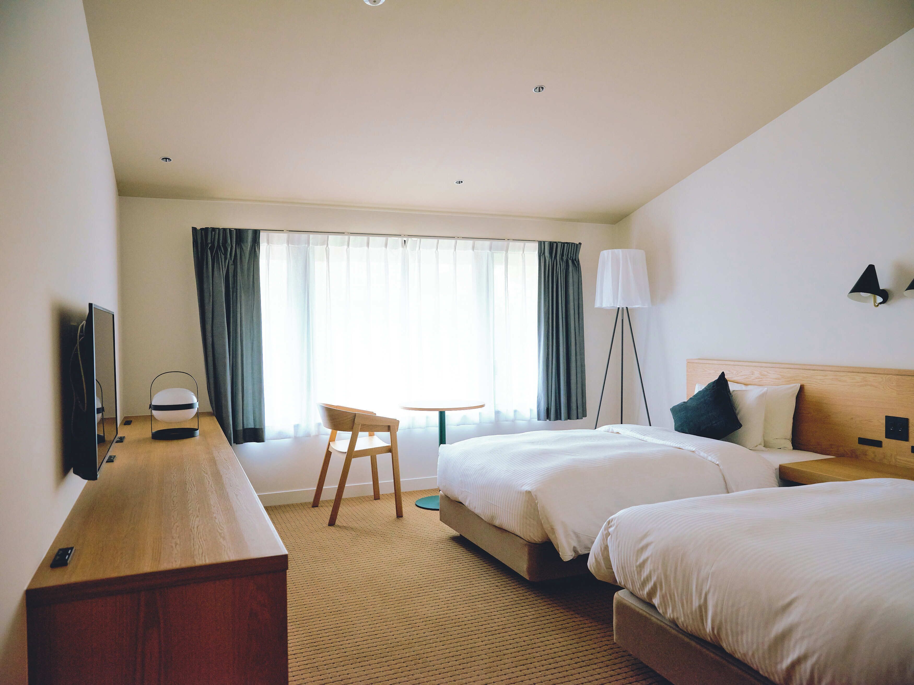 スタンダード ツインルーム 禁煙 ペットとの宿泊可 | WiFi (無料)、ベッドシーツ