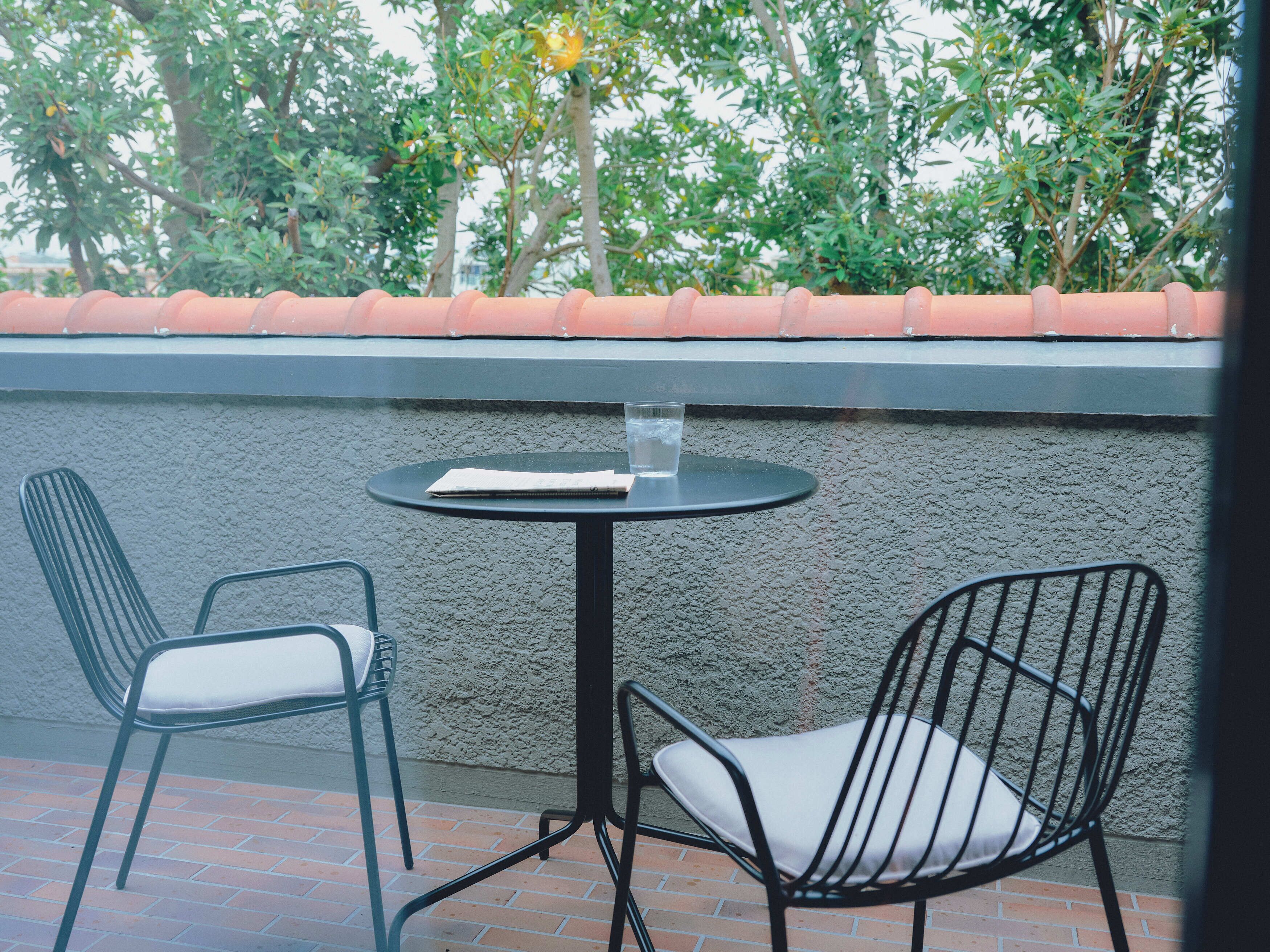 高级双人房, 1 张大床, 无烟房, 允许带宠物 | 露台