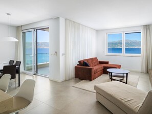 Living area - Luxuriöse Villa Golden C am Strand mit Pool by Interhome (Trogir/Slatine)