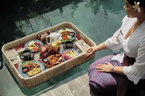 Breakfast meal - Agrapana Ubud Villa (Ubud)