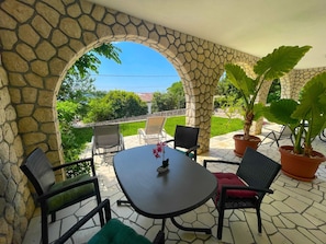 Outdoor dining - Apartment Sams 2 by Interhome (Novi Vinodolski)