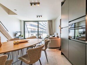 Interior - Bel Air with parking and balcony by Interhome (Oostende)