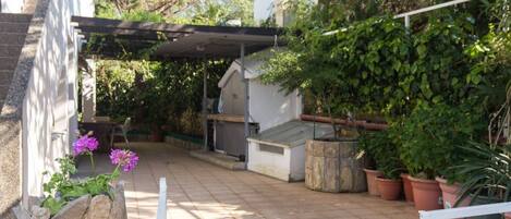 Overnattingsstedets uteområder