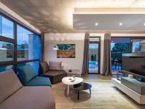 Living area - in Dračevac mit Großem Pool by Interhome (Dracevac)