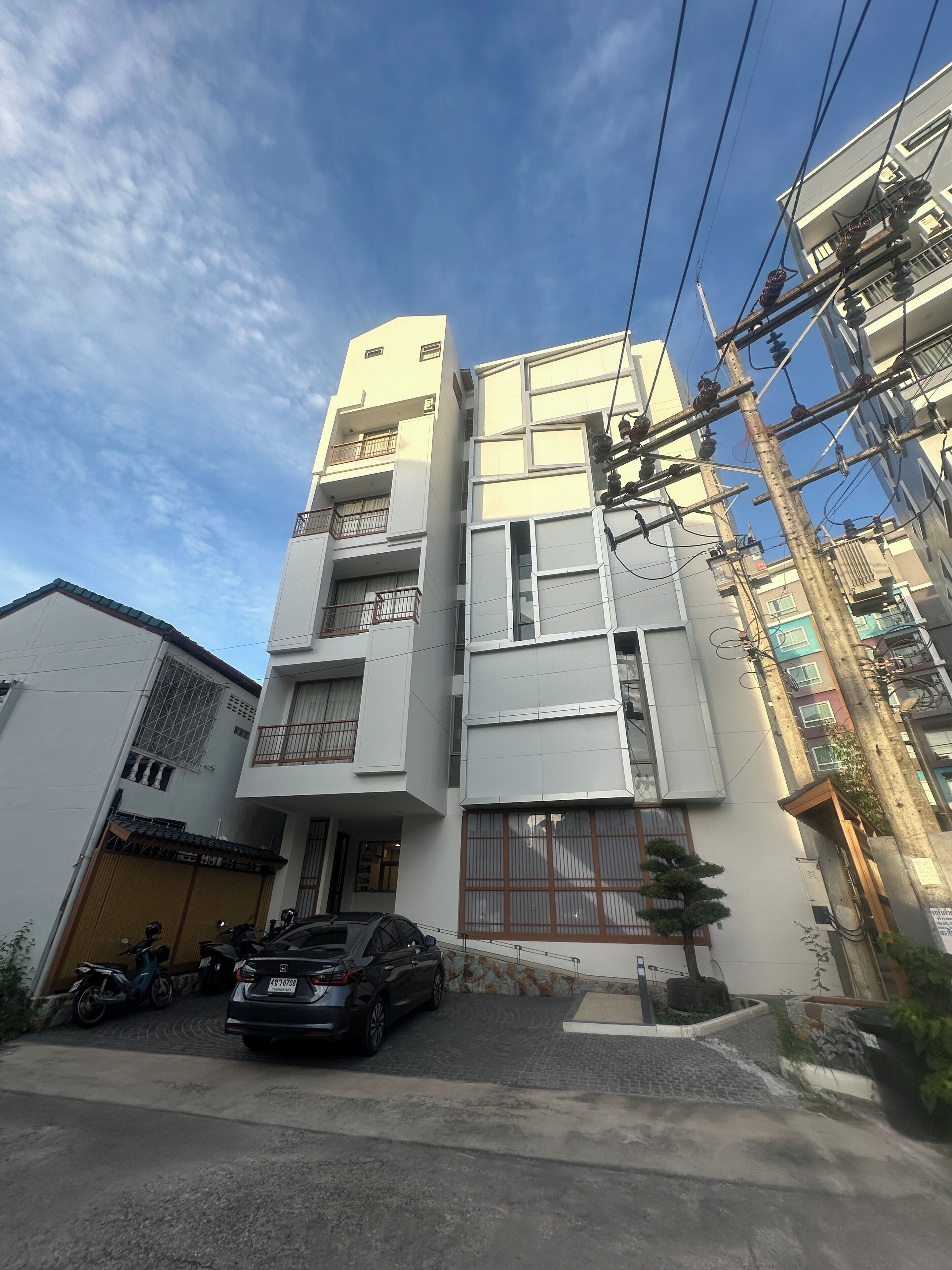 Fachada da propriedade