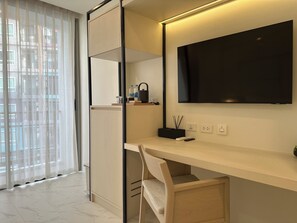 豪華雙人房 | 免費無線上網、床單