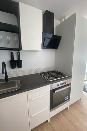 Fridge, oven, dishwasher, cookware/dishes/utensils - Sonnenschein by Interhome (Wervershoof)