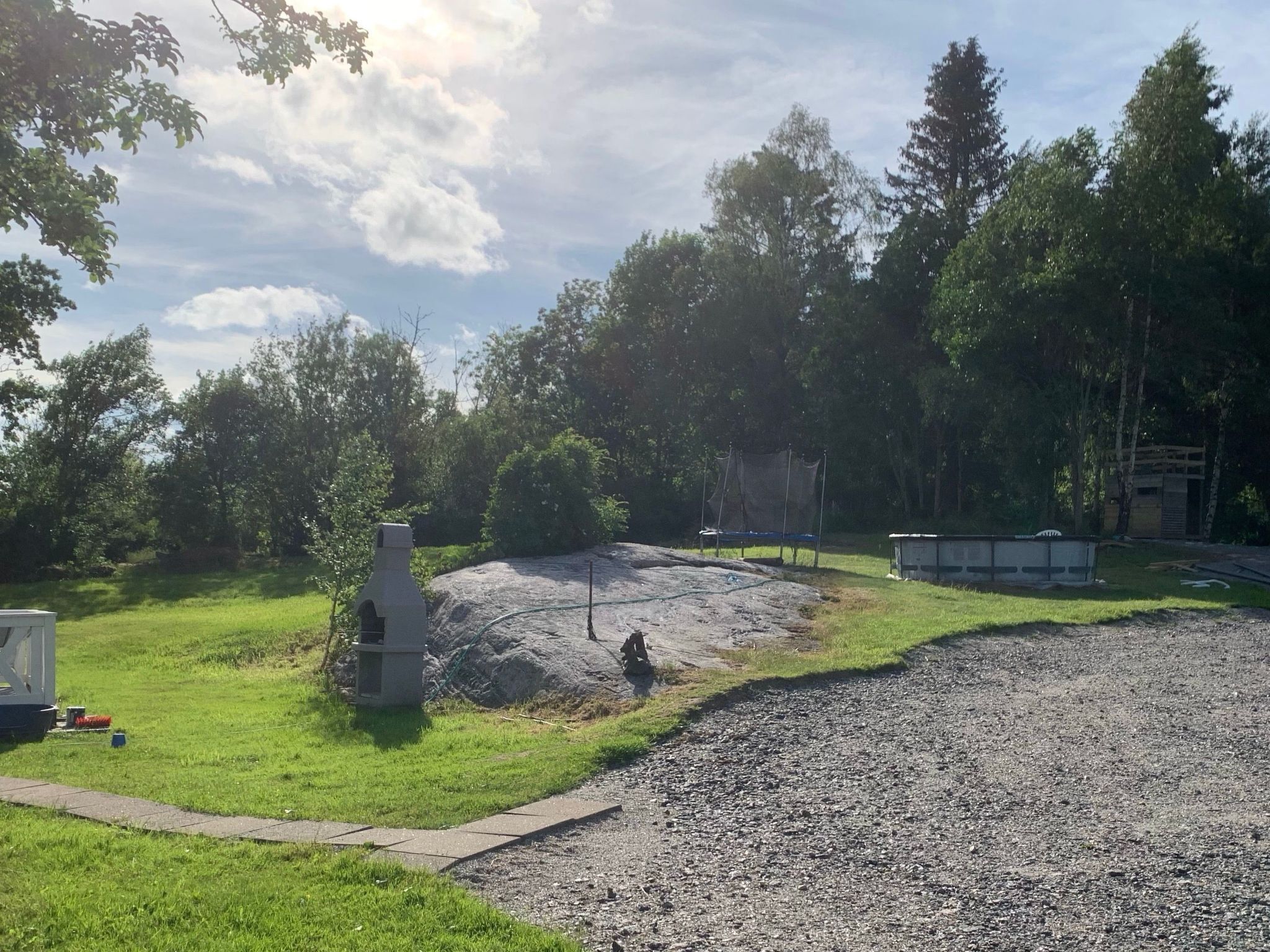 Enceinte de l’hébergement